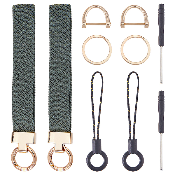 2 Set Schlüsselanhänger aus Zinklegierung