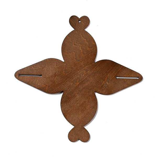 

PandaHall Retro Style DIY Heart Gift Box Template, Wooden Mini Box Stencil, for Paper Gift Box Making, Saddle Brown, 20.8x20.5x0.3cm, Hole...