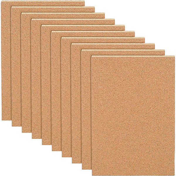 

PandaHall Cork Sheets Plain, for DIY Craft Kitchen Pads, BurlyWood, 29.7x21x0.3cm Cork Rectangle Orange