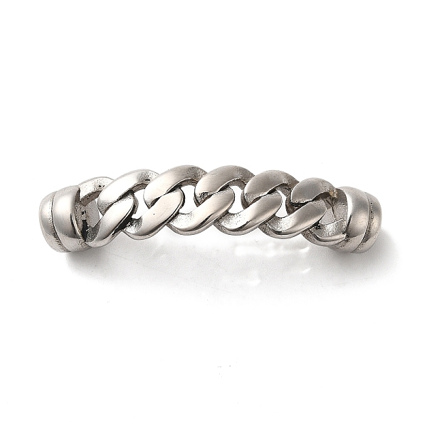 

PandaHall 304 Stainless Steel Cord Ends, End Clasps, Antique Silver, 46x10x12mm, Hole: 6mm 304 Stainless Steel Others