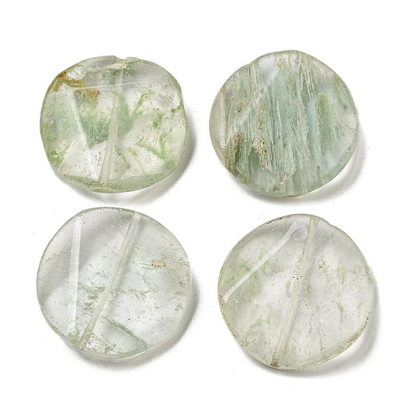 

PandaHall Green Watermelon Stone Glass Beads, Nuggets, 30x30x8.5~10mm, Hole: 1.2mm Other Watermelon Stone Glass Nuggets