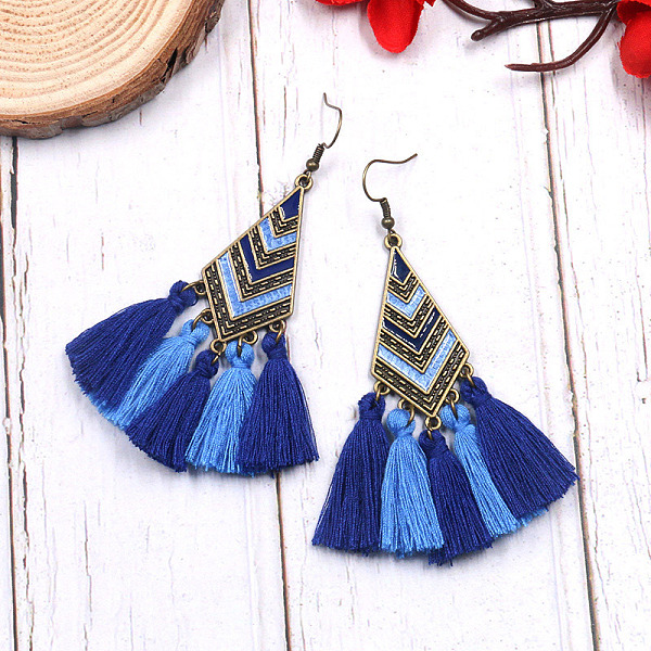 Tassel Earrings Eth… - image