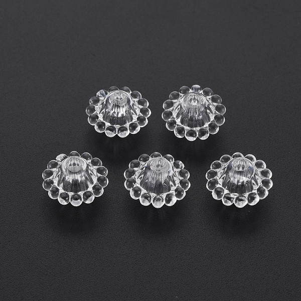 

PandaHall Transparent Acrylic Beads, Bicone, Clear, 12x9mm, Hole: 2mm Acrylic Bicone Clear