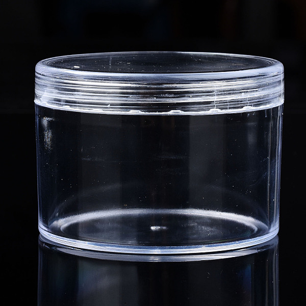 

PandaHall Column Polystyrene Bead Storage Container, for Jewelry Beads Small Accessories, Clear, 8x5.5cm, Inner Diameter: 6.5cm Plastic...