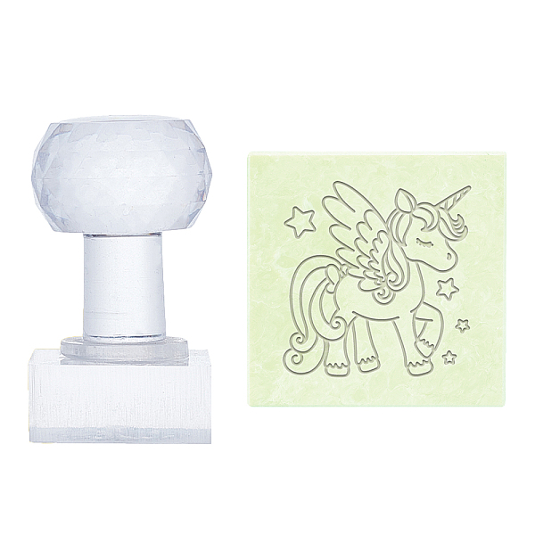 

PandaHall PH Soap Stamp Animal Acrylic Stamp with Handle Round Soap Embossing Stamp Soap Chapter Imprint Stamp for Handmade Soap Cookie...