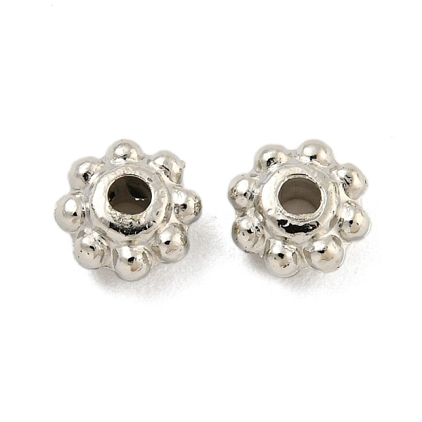 

PandaHall CCB Plastic Spacer Beads, Granulated Beads, Platinum, 5.5x3mm, Hole: 1.6mm Plastic Rondelle