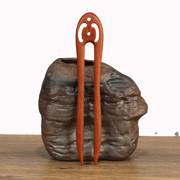 Wooden Hair Forks - image