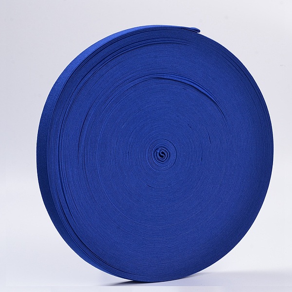 

PandaHall Colored Flat Elastic Rubber Band, Webbing Garment Sewing Accessories, Blue, 25mm, about 43.74 yards(40m)/roll Elastic Fibre Flat...