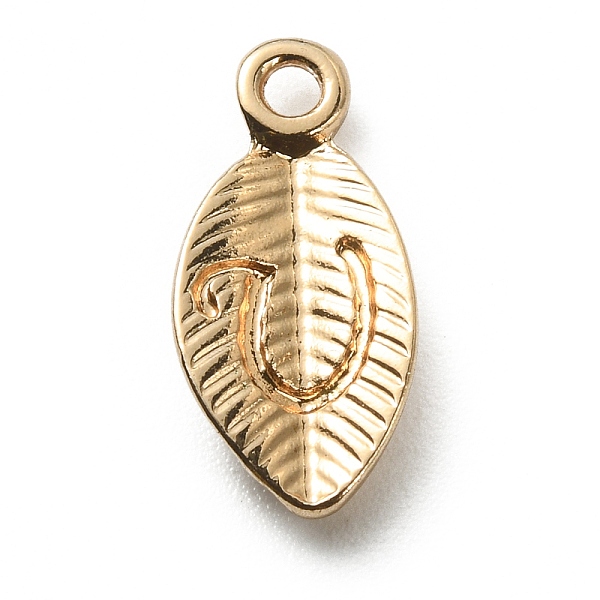 

PandaHall Alloy Pendants, Leaf with Letter Charm, Light Gold, Letter.U, 15.5x7.5x2.5mm, Hole: 1.5mm Alloy Letter U