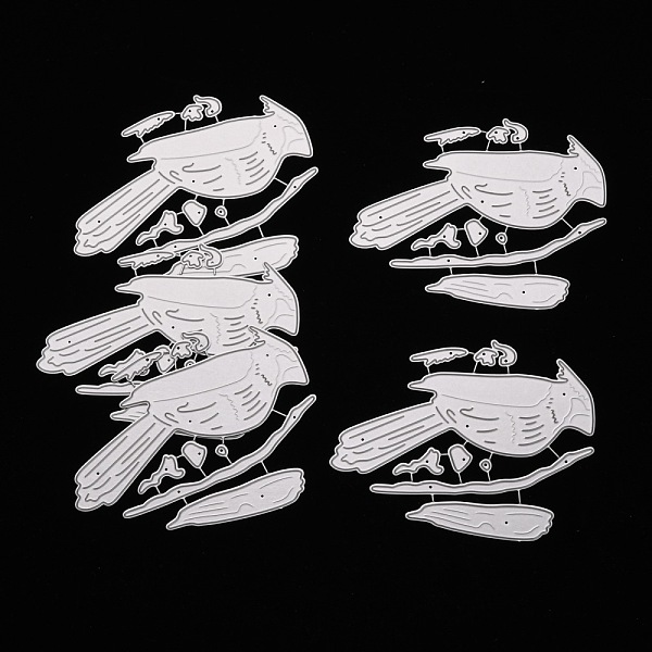 

PandaHall Parrot Carbon Steel Cutting Dies Stencils, for DIY Scrapbooking/Photo Album, Decorative Embossing DIY Paper Card, Matte Platinum...