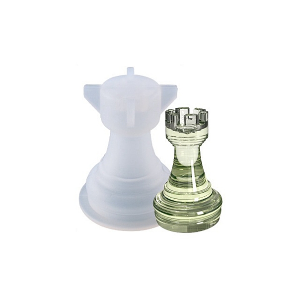 

PandaHall DIY Chess Silicone Molds, Resin Casting Molds, Clay Craft Mold Tools, Rook, White, 31x39mm, Inner Diameter: 22mm Silicone Others...