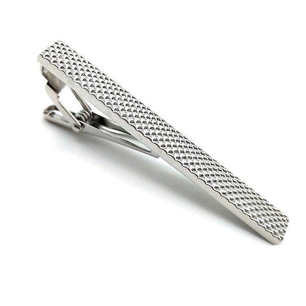 

PandaHall Brass Tie Clips for Men, Platinum, 60x6mm Brass Rectangle