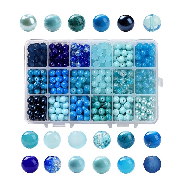 Baking Painted Glass Beads