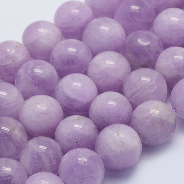 

PandaHall Natural Kunzite Beads Strands, Spodumene Beads, Round, Grade A+, 12mm, Hole: 1mm, about 32pcs/strand, 15.7 inch(40cm) Kunzite...