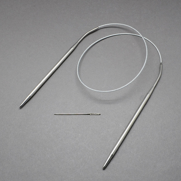 Steel Wire Stainless Steel Circular Knitting Needles And Iron Tapestry Needles