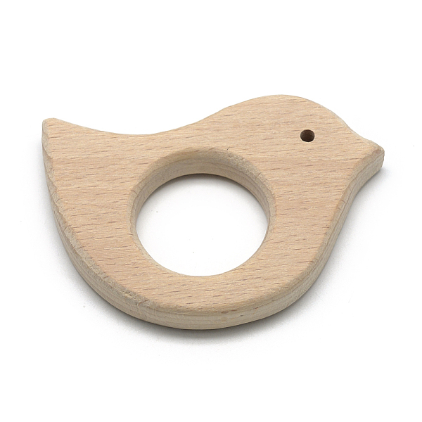 

PandaHall Undyed Beech Wood Big Pendants, Lead Free, Bird, BurlyWood, 53x69.5x10mm, Hole: 2.5mm, Inner Measure: 25mm Wood Bird Orange