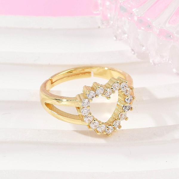 Brass Micro Pave Cu… - image