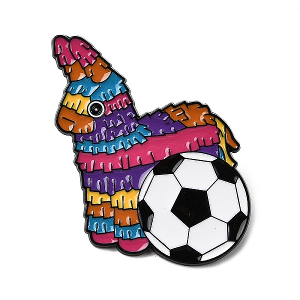 メキシコサッカーをテーマにしたエナメルピン