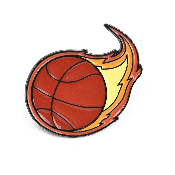 Broche sportive en alliage émaillé-image-JEWB-K018-38B-EB-fr