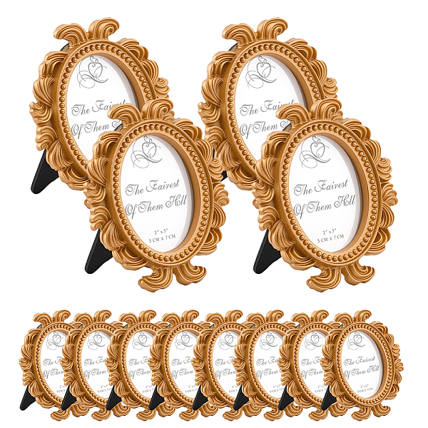 12Pcs Resin Photo Frame Stand