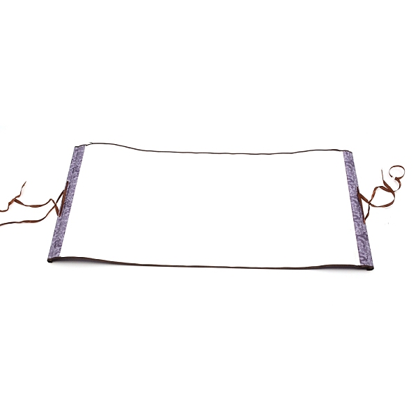 

PandaHall Polyester Horizontal Painted Scroll, with Rice Paper & Cords, Rectangle, Medium Purple, 68.2x28.7x0.8cm Polyester Rectangle