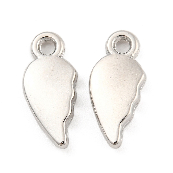 

PandaHall Alloy Pendant, Platinum, 15x7x2.5mm, Hole: 1.6mm Alloy Others