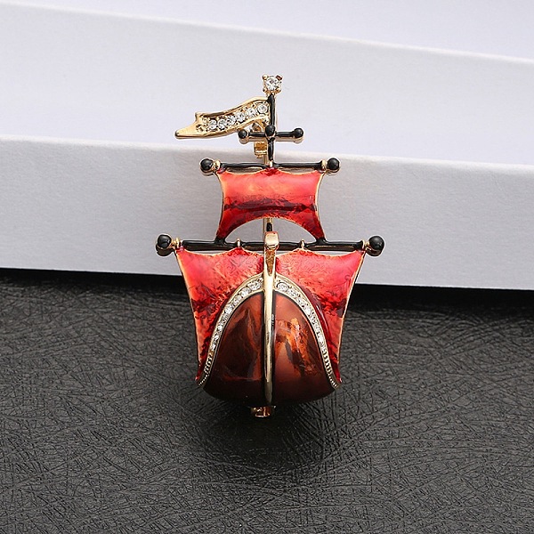 Sailing Boat Enamel Pins