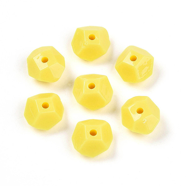 Opaque Acrylic Beads - image
