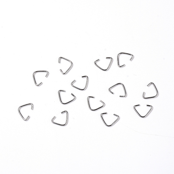 

PandaHall 304 Stainless Steel Triangle Rings, Buckle Clasps, for Webbing, Strapping Bags, Garment Accessories Findings, Triangle Clasps...