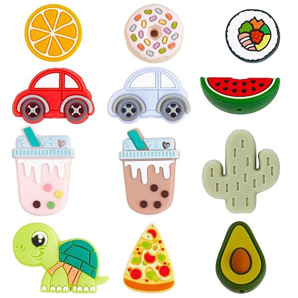 12Pcs 12 Style Food… - image