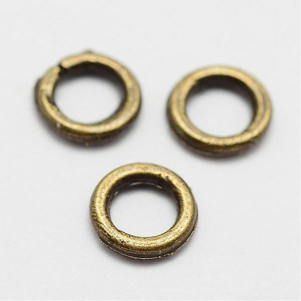 

PandaHall Alloy Round Rings, Soldered Jump Rings, Closed Jump Rings, Long-Lasting Plated, Antique Bronze, 18 Gauge, 5x1mm, Inner Diameter...