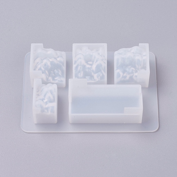 

PandaHall Silicone Molds, Resin Casting Molds, For UV Resin, Epoxy Resin Jewelry Making, Mountain, White, 91.5x63x21.5mm Silicone Others...