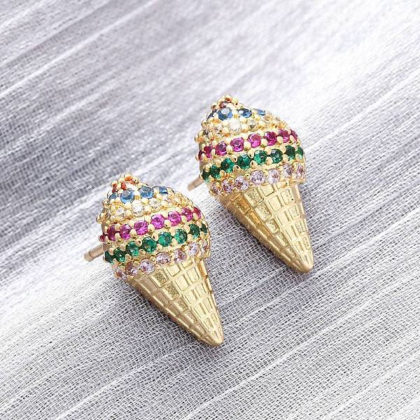 Brass Micro Pave Cu… - image