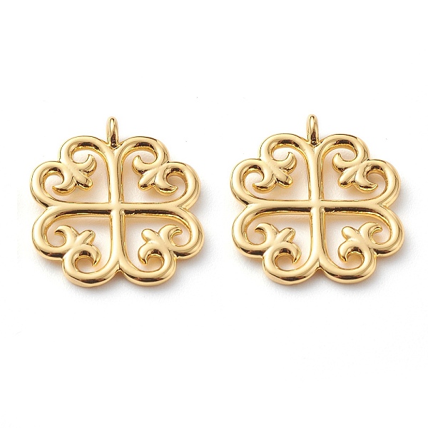 

PandaHall Brass Pendants, Long-Lasting Plated, Adinkra Symbols Nyame Dua, Real 18K Gold Plated, 16x14.5x1.2mm, Hole: 1.5mm Brass Symbol
