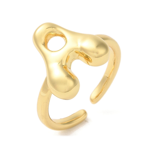 Brass Open Cuff Rin… - image