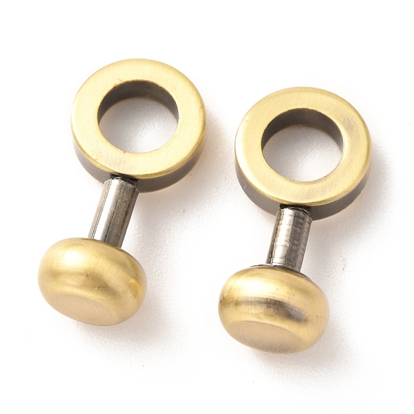 

PandaHall Brass DIY Bags Clasps, for Webbing, Strapping Bags Accessories, Antique Bronze, 2.05x1.05x0.8cm, Inner Diameter: 0.6cm Brass