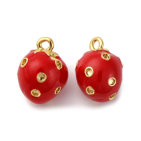 Brass Enamel Charms - image