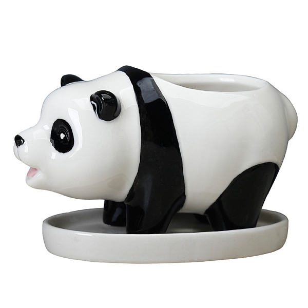 Cute Panda Succulent Planter Pots