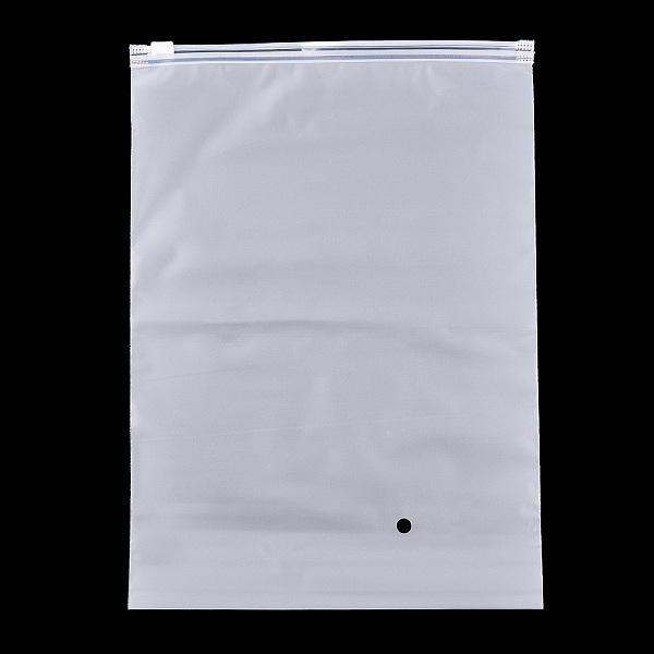 

PandaHall Frosted PE Jewelry Zip Lock Storage Bags, Portable Jewelry Organizer Pouches, Rectangle, White, 30.5x21.7x0.02cm Plastic Rectangle...