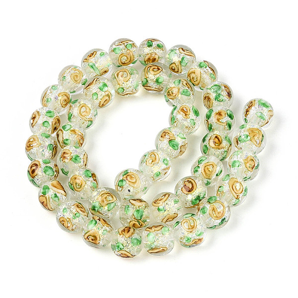 Brins de perles en verre soufflé faites à la main