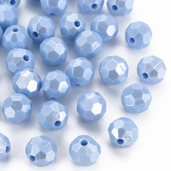 Opaque Acrylic Beads - image