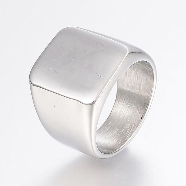 304 кольцо с печаткой из нержавеющей стали для мужчин