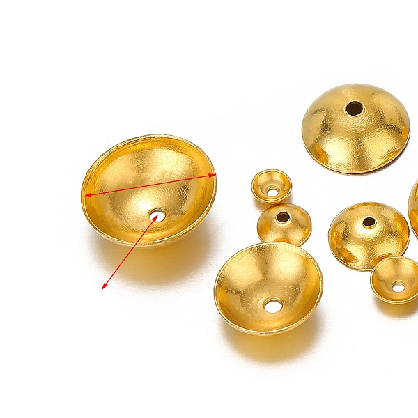 

PandaHall Stainless Steel Bead Cone, Golden, 3mm Stainless Steel