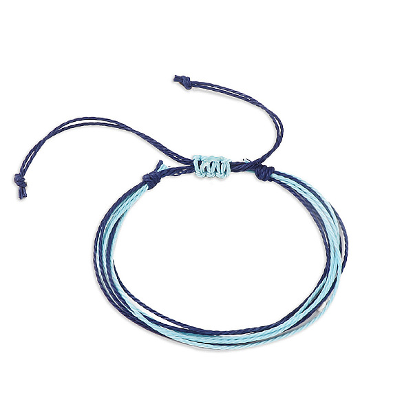 

PandaHall Colorful Wax Thread Bracelets Fibre