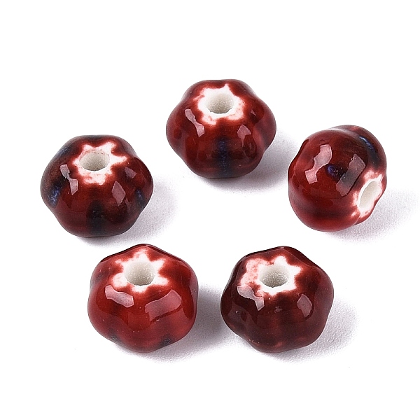 Vintage Handmade Porcelain Beads