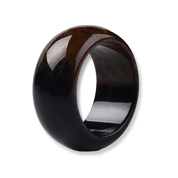 Resin Plain Band Finger Ring For Women