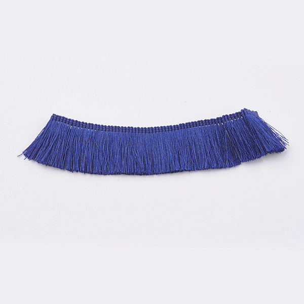 

PandaHall Nylon Tassel Pendants Decoration, Blue, 26x1mm Nylon Blue