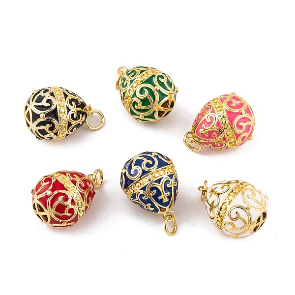 

PandaHall Brass Enamel Pendants, with Jump Ring, Real 18K Gold Plated, Teardrop Charm, Mixed Color, 21x15mm, Hole: 4mm Brass+Enamel Teardrop..., Multicolor