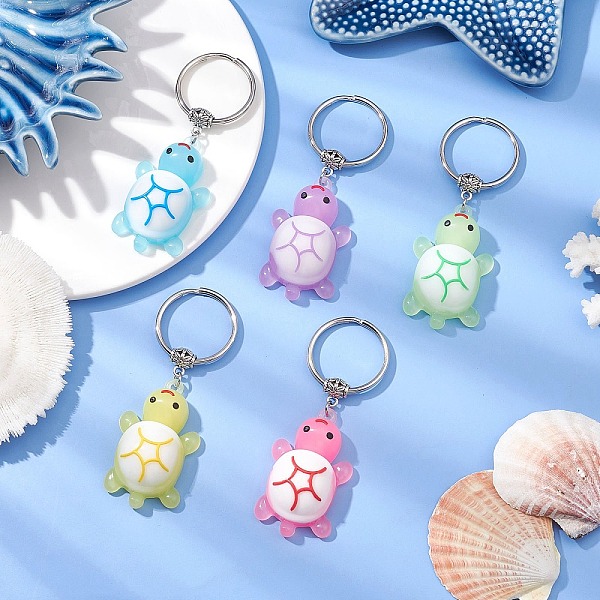 Luminous PVC Pendants Keychains