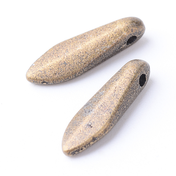 

PandaHall Tibetan Style Alloy Pendants, teardrop, Cadmium Free & Nickel Free & Lead Free, Antique Bronze, 15.5x5x3.5mm, Hole: 1mm, about...